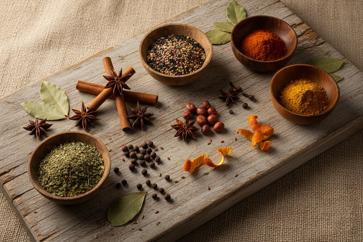 Artisanal spice ritual wellness image